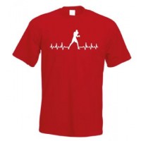 Mixed Martial Arts T-Shirt – Solid Red